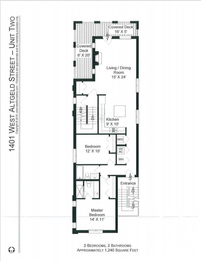 1401 W Altgeld St, Unit 2A in Chicago, IL - Building Photo - Building Photo