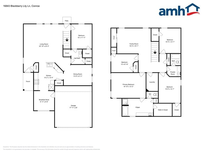 16843 Blackberry Lily Ln in Conroe, TX - Foto de edificio - Building Photo