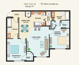 Cross Creek in Tampa, FL - Building Photo - Floor Plan