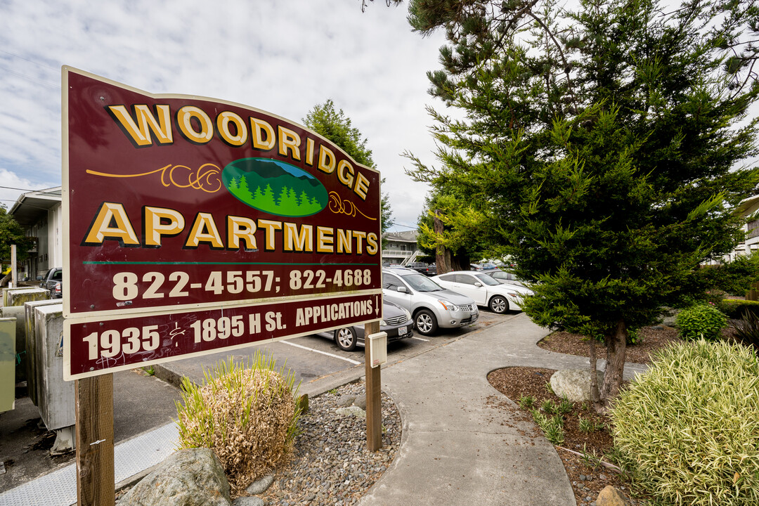 Woodridge Apartments in Arcata, CA - Building Photo