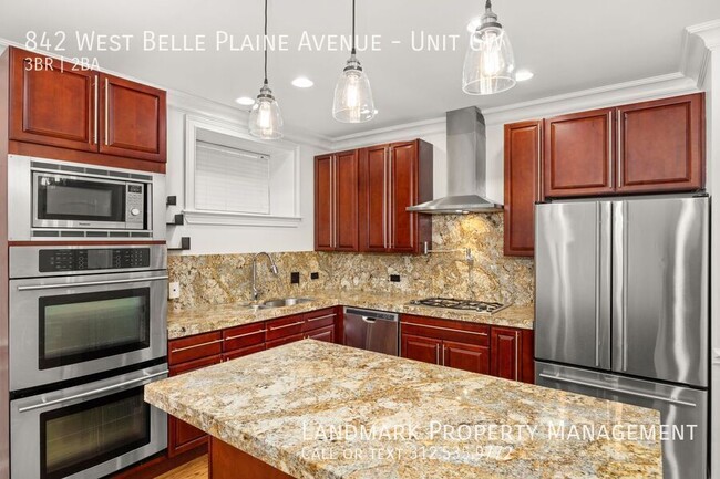 842 W Belle Plaine Ave in Chicago, IL - Foto de edificio - Building Photo