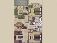 Mountain View Condominiums in Pigeon Forge, TN - Building Photo - Floor Plan