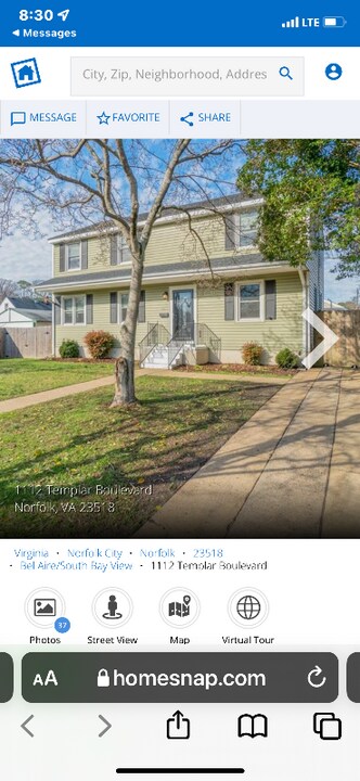 1112 Templar Blvd in Norfolk, VA - Building Photo