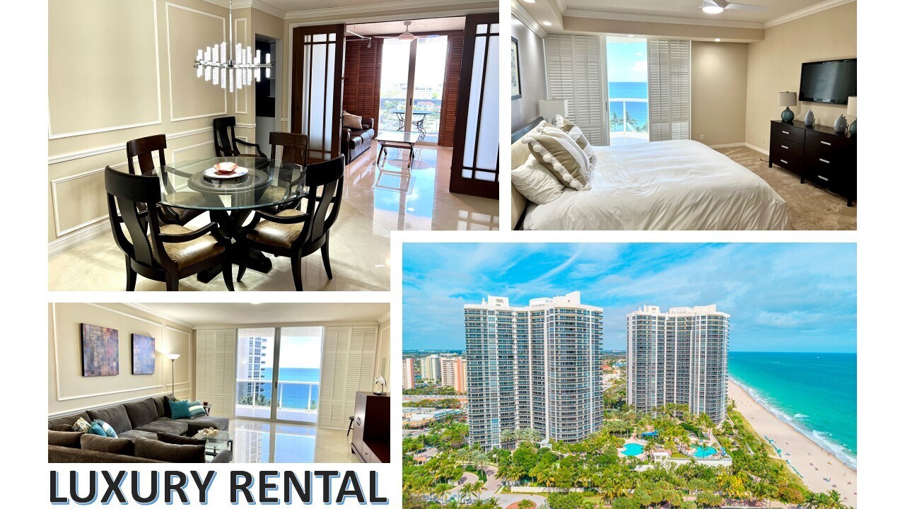 3100 N Ocean Blvd, Unit 1102 in Fort Lauderdale, FL - Foto de edificio