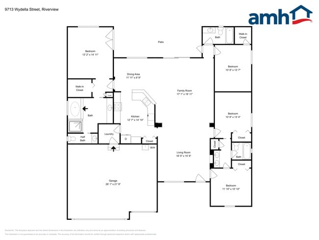 9713 Wydella St in Riverview, FL - Building Photo - Building Photo