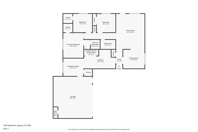 14214 Bateau Dr in Cypress, TX - Building Photo - Building Photo