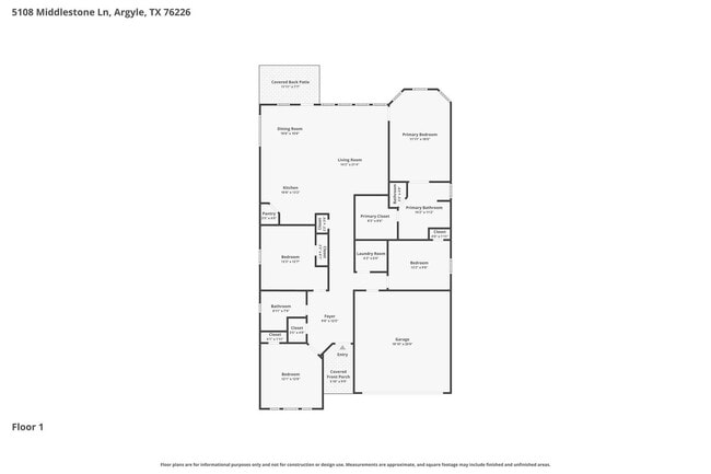 5108 Middlestone Ln in Argyle, TX - Foto de edificio - Building Photo