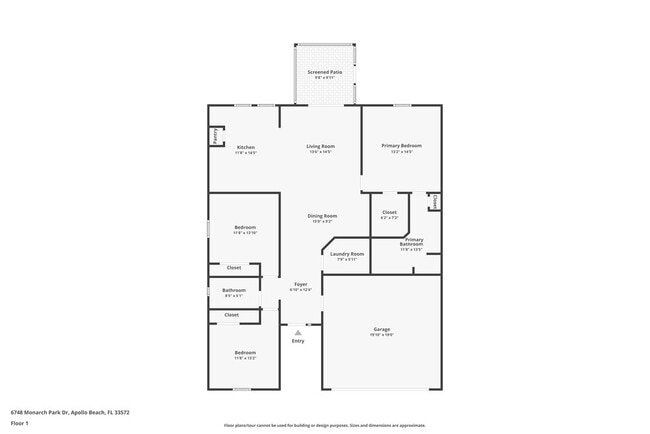 6748 Monarch Park Dr in Apollo Beach, FL - Building Photo - Building Photo
