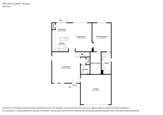 10617 Dawns Light Dr in Riverview, FL - Building Photo - Building Photo