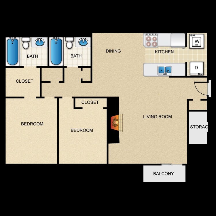 Cobalt Springs Apartments in Taylors, SC