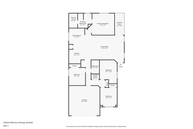 14338 N 129th Ave, Unit Shared in El Mirage, AZ - Building Photo - Building Photo