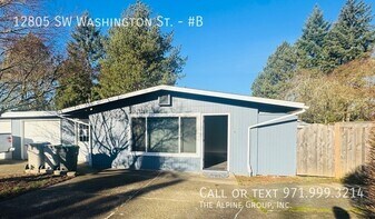 12805 SW Washington St in Beaverton, OR - Building Photo