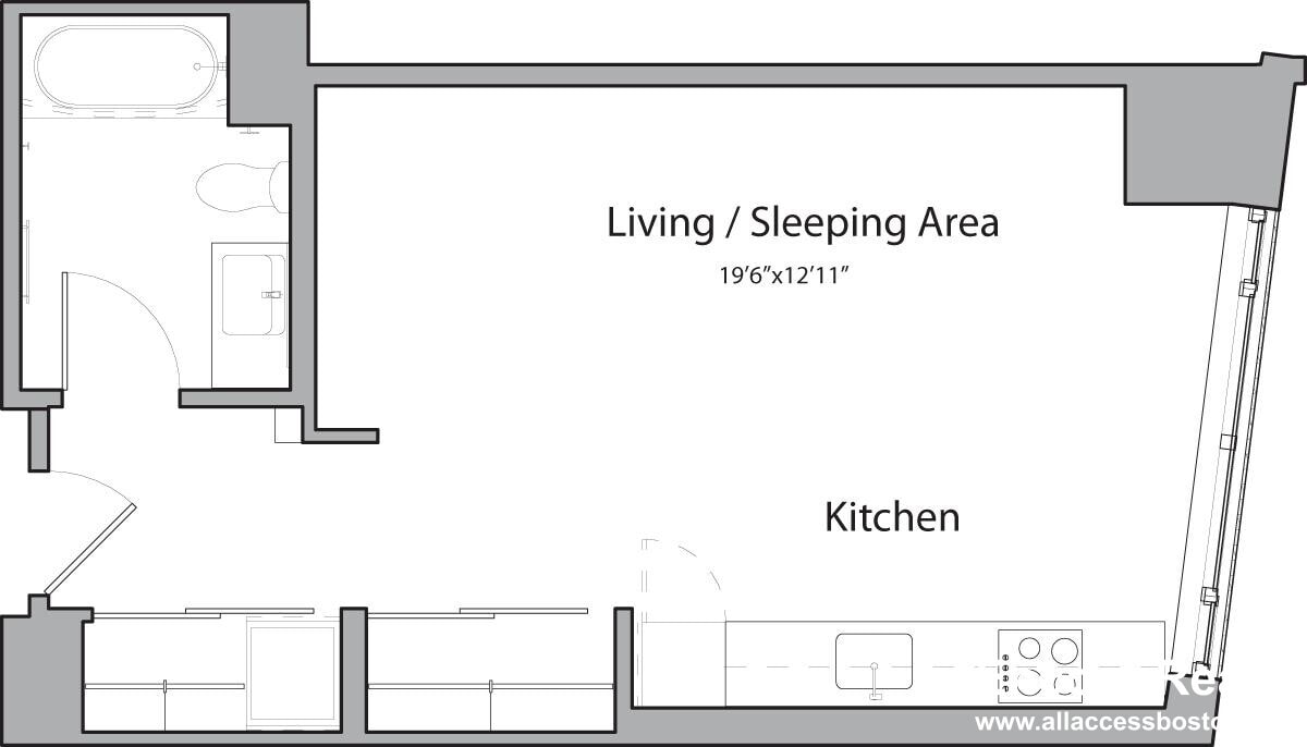 55 Traveler St in Boston, MA - Foto de edificio