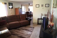 2 Bedroom Living Room - Barclay Square Apartments in Columbus, Ohio