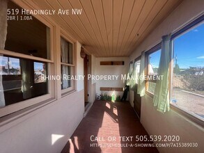 519 Headingly Ave NW in Albuquerque, NM - Building Photo - Building Photo
