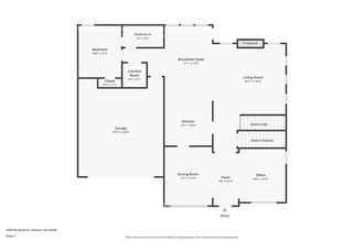 5490 Rosehall Pl in Atlanta, GA - Foto de edificio - Building Photo