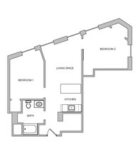 The Inman by Royse + Brinkmeyer in Champaign, IL - Foto de edificio - Floor Plan