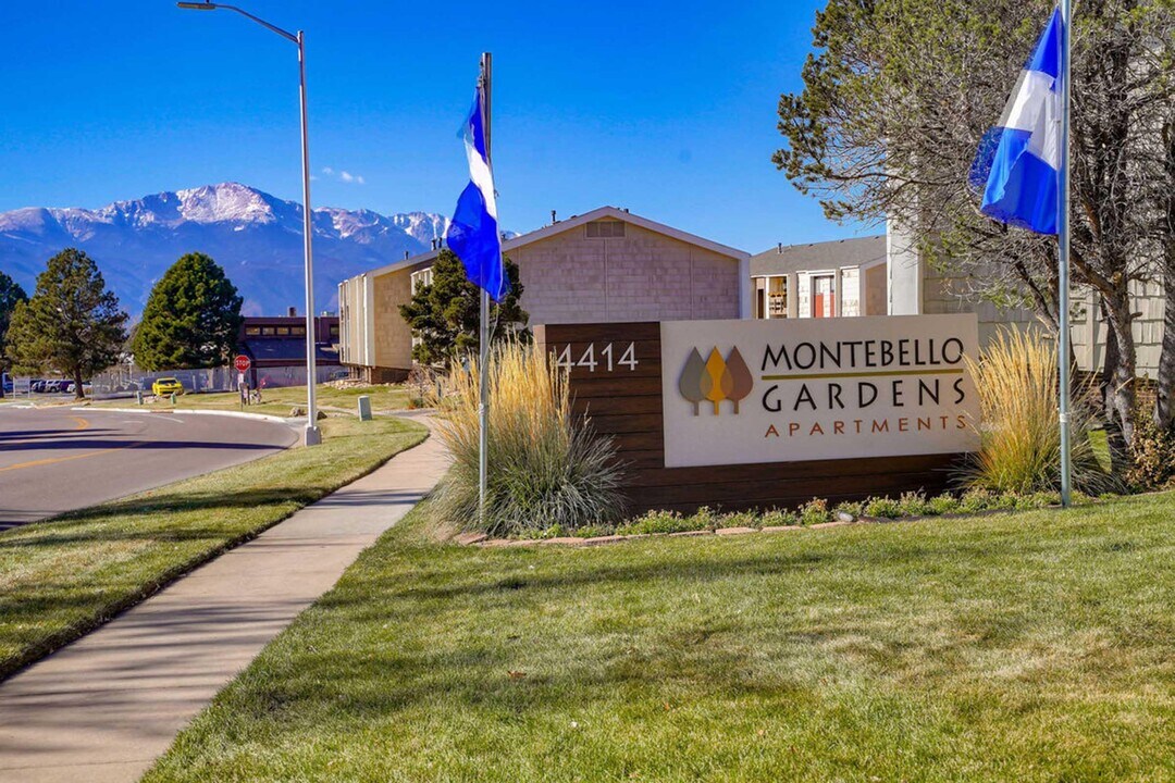 Montebello Gardens in Colorado Springs, CO - Foto de edificio