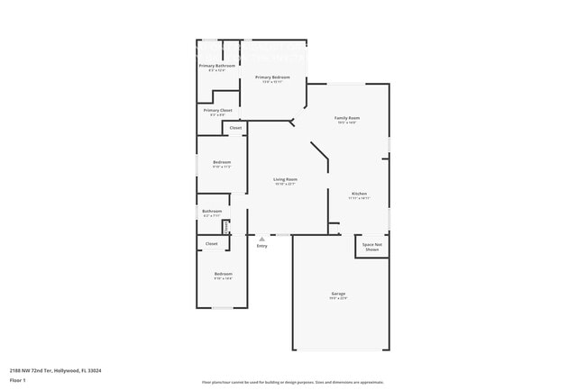 2188 N 72nd Terrace in Pembroke Pines, FL - Foto de edificio - Building Photo