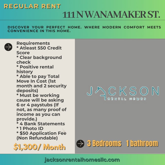 property at 111 N Wanamaker St