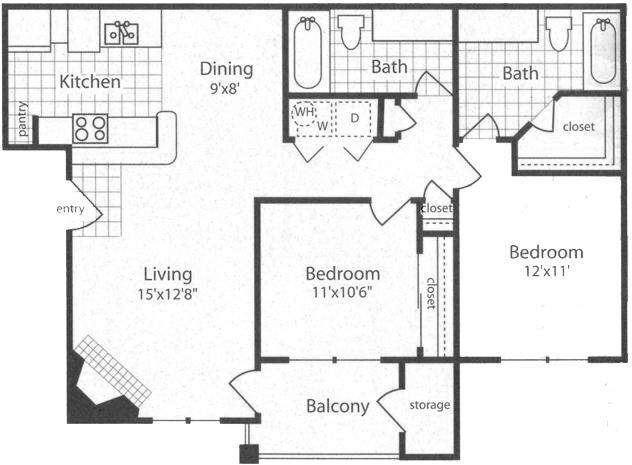 The Gates of Cedar Hill in Cedar Hill, TX - Building Photo - Floor Plan