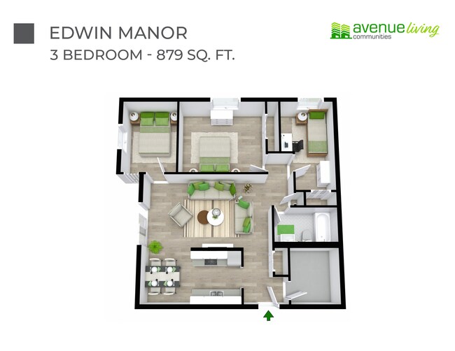 Edwin Manor in Medicine Hat, AB - Building Photo - Floor Plan