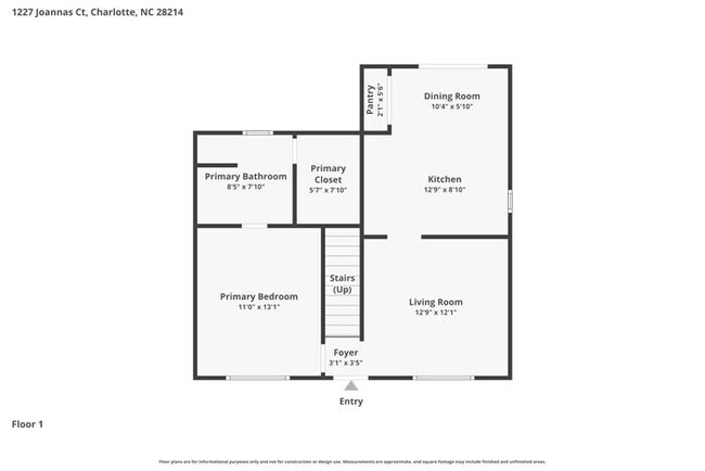 1227 Joannas Ct, Unit Apt D in Charlotte, NC - Foto de edificio - Building Photo