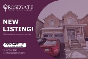 100 Lola Cres in Brampton, ON - Building Photo