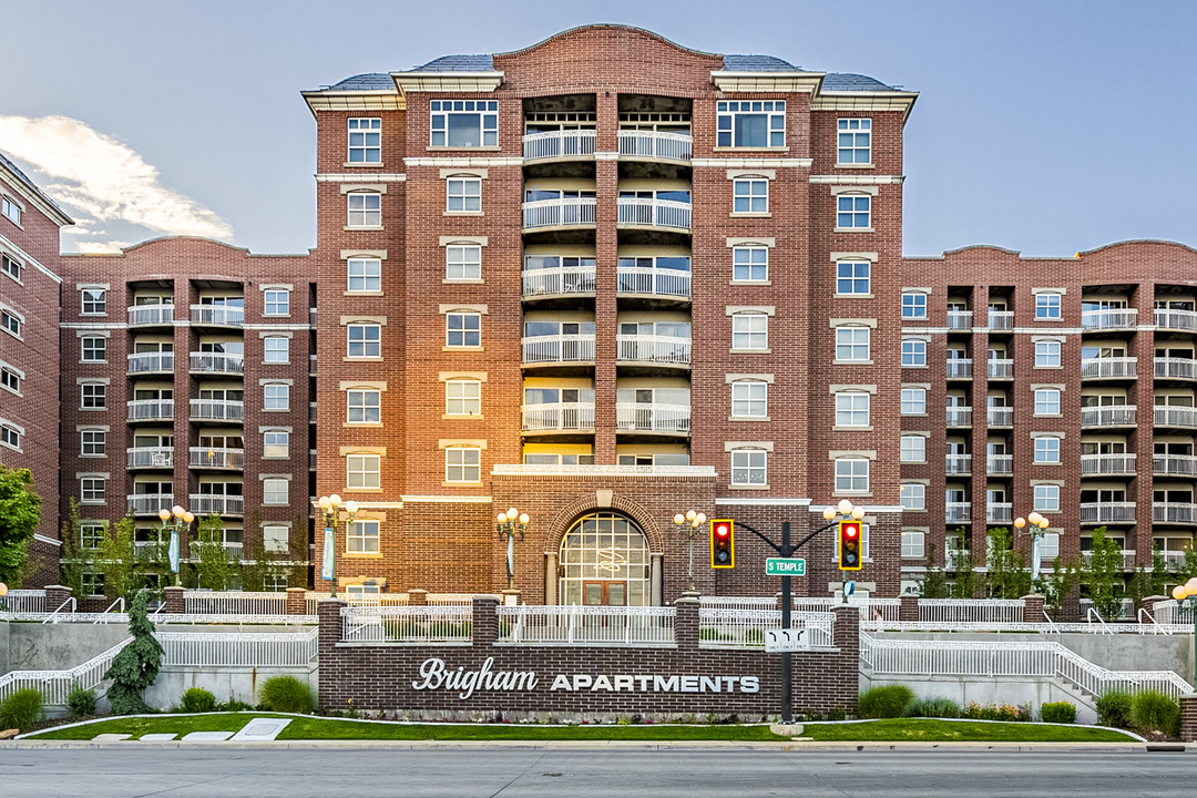 Brigham Apartments in Salt Lake City, UT - Foto de edificio