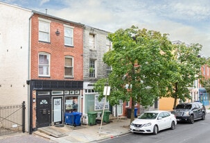 1211 Hollins St in Baltimore, MD - Building Photo