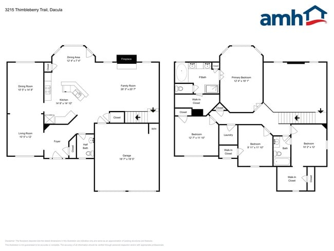 3215 Thimbleberry Trail in Dacula, GA - Foto de edificio - Building Photo