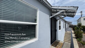 2559-2563 Fairmount Ave in San Diego, CA - Building Photo
