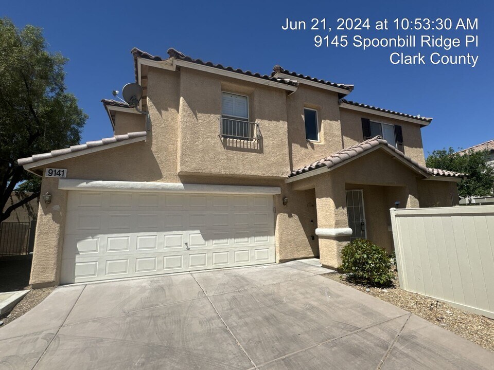9141 Spoonbill Ridge Pl in Las Vegas, NV - Building Photo