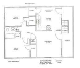 20 Pomeroy Rd, Unit 3 in Athens, OH - Foto de edificio - Building Photo