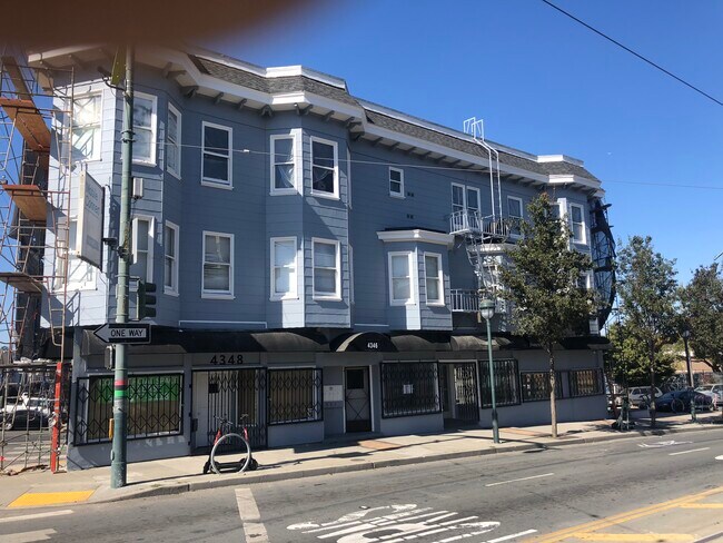 4346 3rd St, Unit 3rd St in San Francisco, CA - Foto de edificio - Building Photo