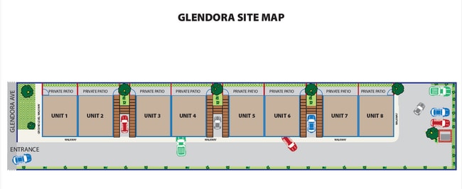 1620 S Glendora Ave, Unit Unit #8 in Glendora, CA - Building Photo - Building Photo