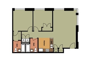 Vista Lofts in Columbia, SC - Foto de edificio - Floor Plan