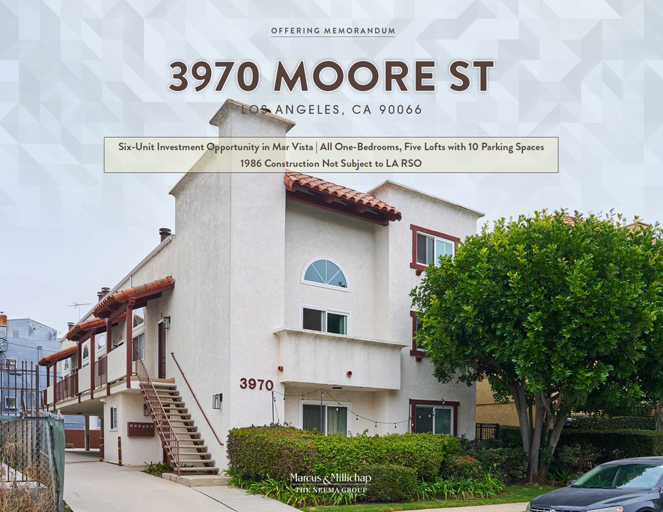 3970 Moore St in Los Angeles, CA - Building Photo