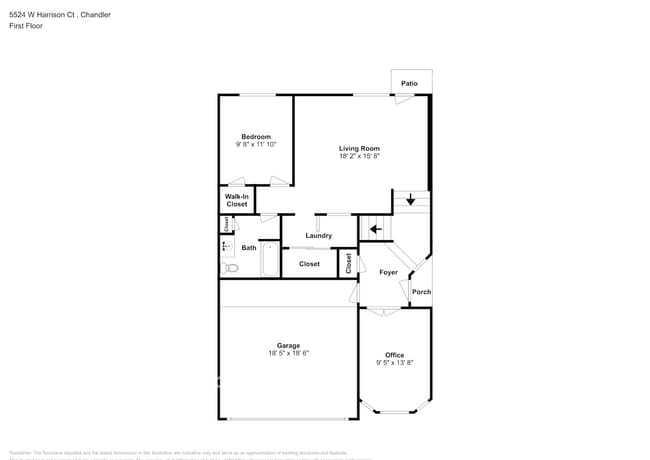 5524 W Harrison Ct, Unit 103 in Chandler, AZ - Building Photo - Building Photo