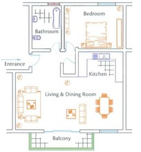 Echo Manor Apartments in Redding, CA - Building Photo - Floor Plan