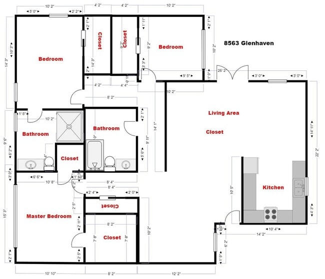 8563 Glenhaven St in San Diego, CA - Building Photo - Building Photo