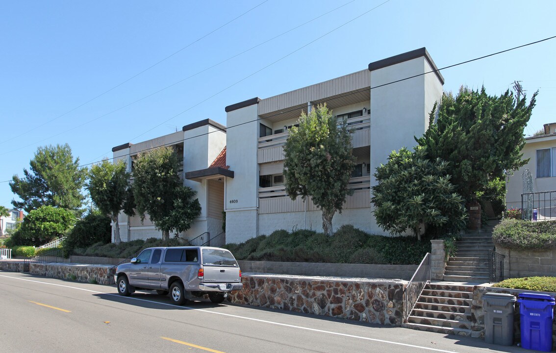 4609 4th St in La Mesa, CA - Foto de edificio