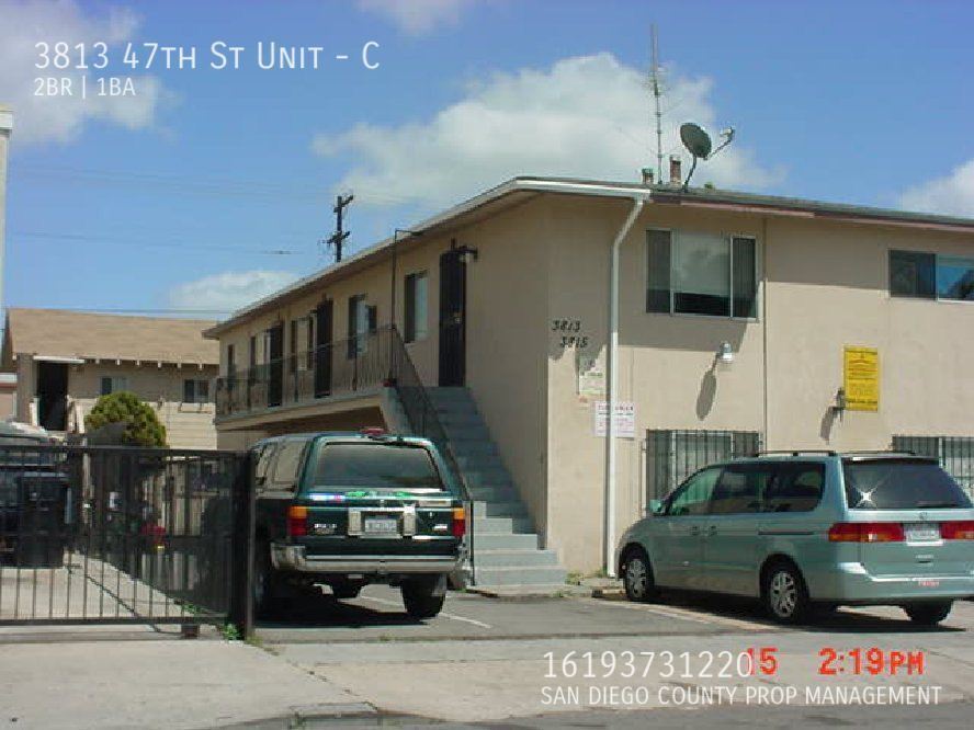 3813 47th St in San Diego, CA - Foto de edificio