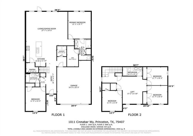 1011 Cinnabar Wy, Unit 2720-309 in Princeton, TX - Building Photo - Building Photo