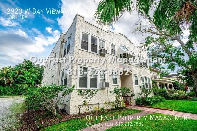 2920 W Bay View Ave, Unit 3 in Tampa, FL - Foto de edificio - Building Photo