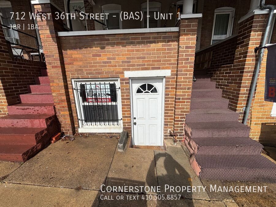 712 W 36th St-Unit -Unit 1 in Baltimore, MD - Building Photo