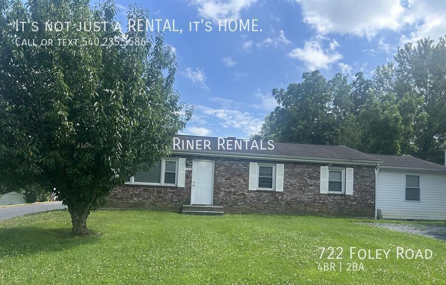 722 Foley Rd in Harrisonburg, VA - Building Photo