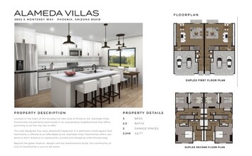 Alameda Villas in Phoenix, AZ - Building Photo - Interior Photo