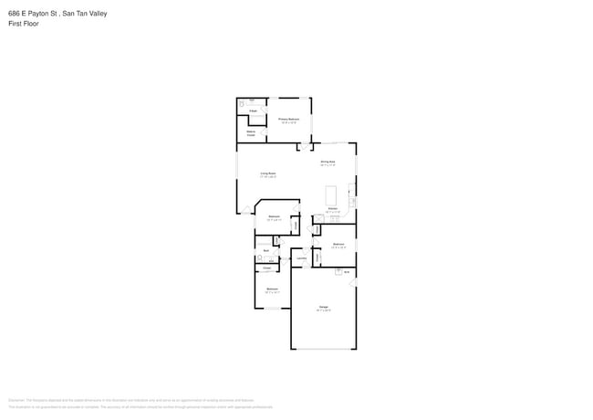 686 E Payton St in San Tan Valley, AZ - Foto de edificio - Building Photo