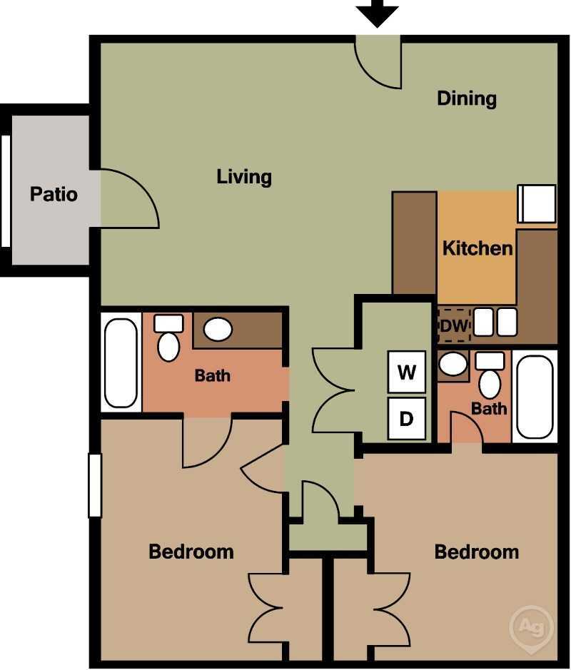 Arlington Square West/East/Farmers Trace Apartments in Asheboro, NC